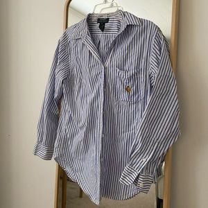 old school Ralph lauren button up